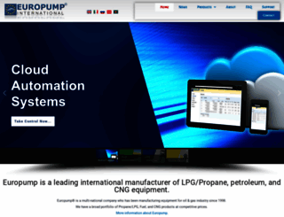 europump.com screenshot