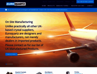 euroquartz.co.uk screenshot