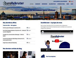 eurorekruter.com screenshot
