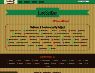 euroscicon.com screenshot