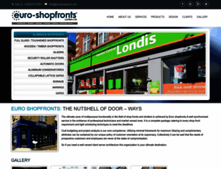 euroshopfronts.com screenshot