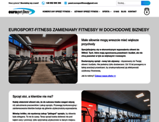 eurosport-fitness.pl screenshot