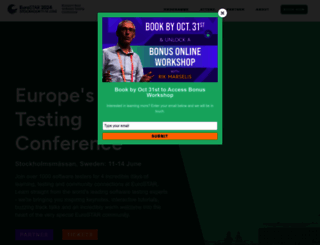 eurostarconferences.com screenshot