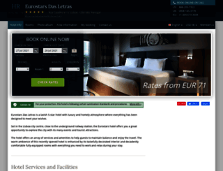 eurostars-das-letras.hotel-rez.com screenshot