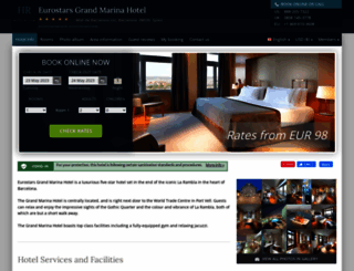 eurostars-grand-marina.hotel-rv.com screenshot