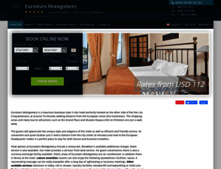 eurostars-montgomery.hotel-rez.com screenshot