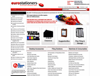 eurostationers.com screenshot