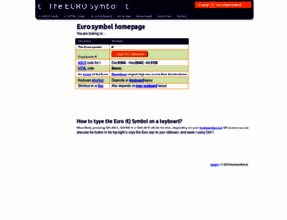eurosymbol.eu screenshot