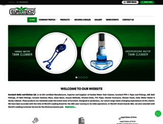 eurotech.co.in screenshot