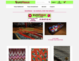 eurotissus.com screenshot