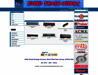 eurotrainhobby.com screenshot