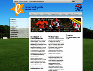 eurotravelsports.nl screenshot