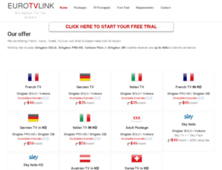 eurotvlink.com screenshot