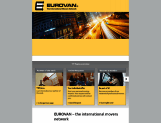 eurovan.com screenshot
