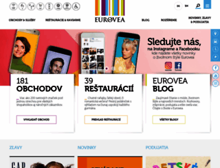 eurovea.com screenshot
