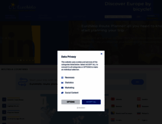 eurovelo.com screenshot