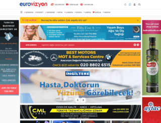 eurovizyon.co.uk screenshot