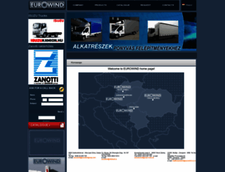 eurowindgroup.com screenshot