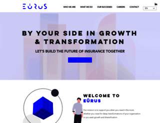eurus-consulting.com screenshot