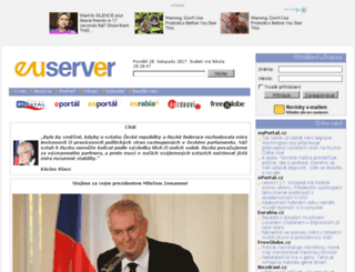 euserver.parlamentnilisty.cz screenshot
