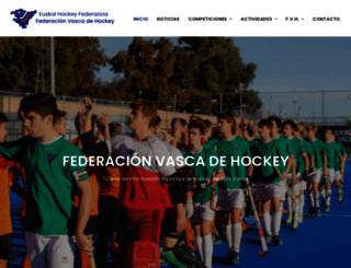 euskalhockey.com screenshot