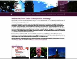 ev-kirche-riedenberg.de screenshot