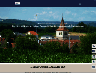 ev-kirche-steinenbronn.de screenshot