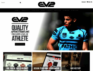 ev2sportswear.com screenshot