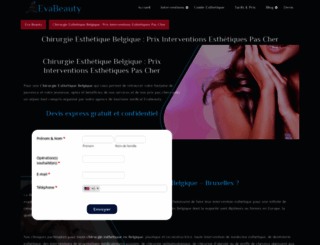evabeauty.org screenshot