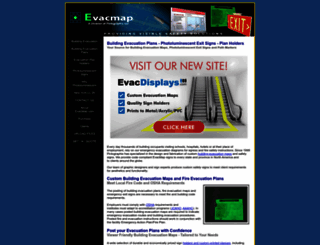 evacmap.com screenshot