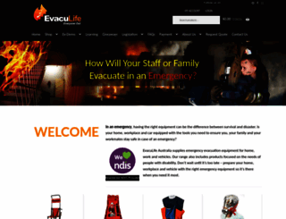 evaculife.com.au screenshot
