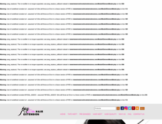 evahairextensions.com screenshot