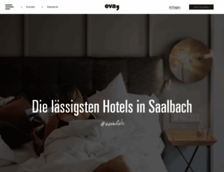 evahotels.com screenshot