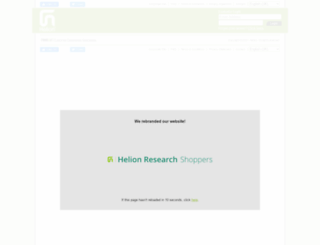 evaluator.helionresearch.com screenshot