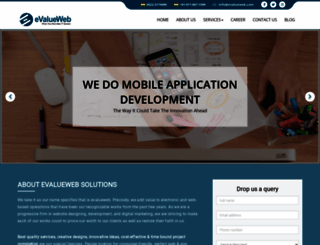 evalueweb.com screenshot
