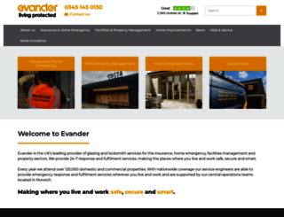 evander.com screenshot