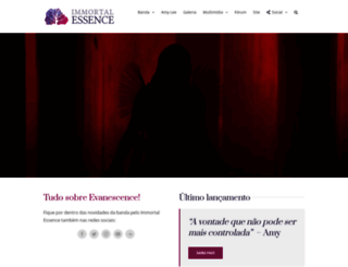 evanescence.com.br screenshot