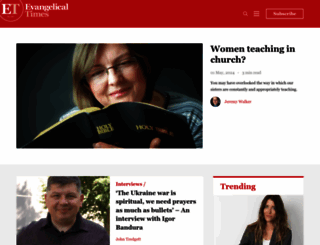 evangelical-times.org screenshot