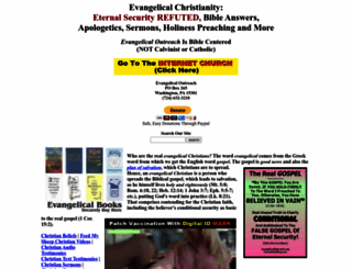evangelicaloutreach.org screenshot