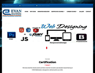 evanmultimedia.com screenshot