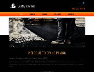 evanspavingllc.com screenshot