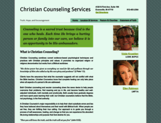 evansvillechristiancounseling.com screenshot