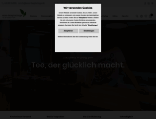 evas-teeplantage.de screenshot