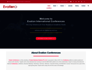 evationconferences.com screenshot