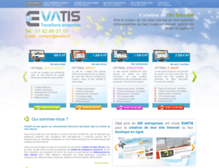 evatis.fr screenshot