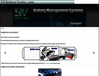 evbatterycenter.com screenshot
