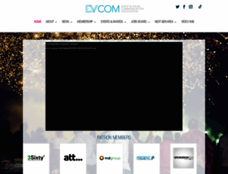 evcom.org.uk screenshot