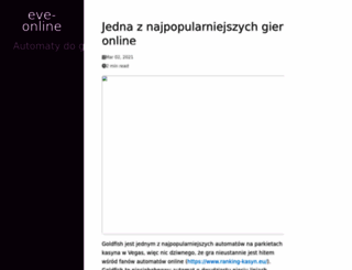 eve-online.com.pl screenshot