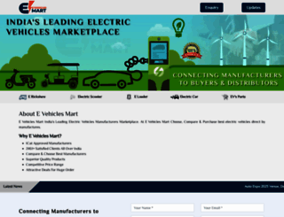 evehiclesmart.com screenshot