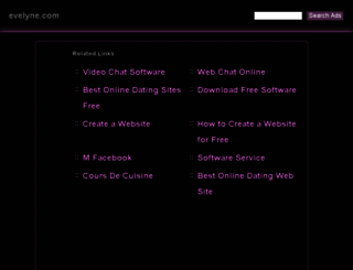 evelyne.com screenshot